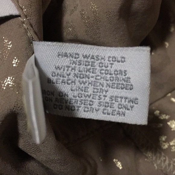 NEW Light Weight Zip Stretchy Tan Gold Jacket SZ 1 - Picture 6 of 7